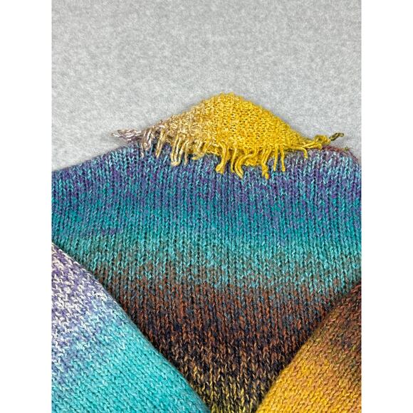 Anthropologie Greylin Womens Size L Natalia Fringed Cardigan Sweater - Picture 5 of 16